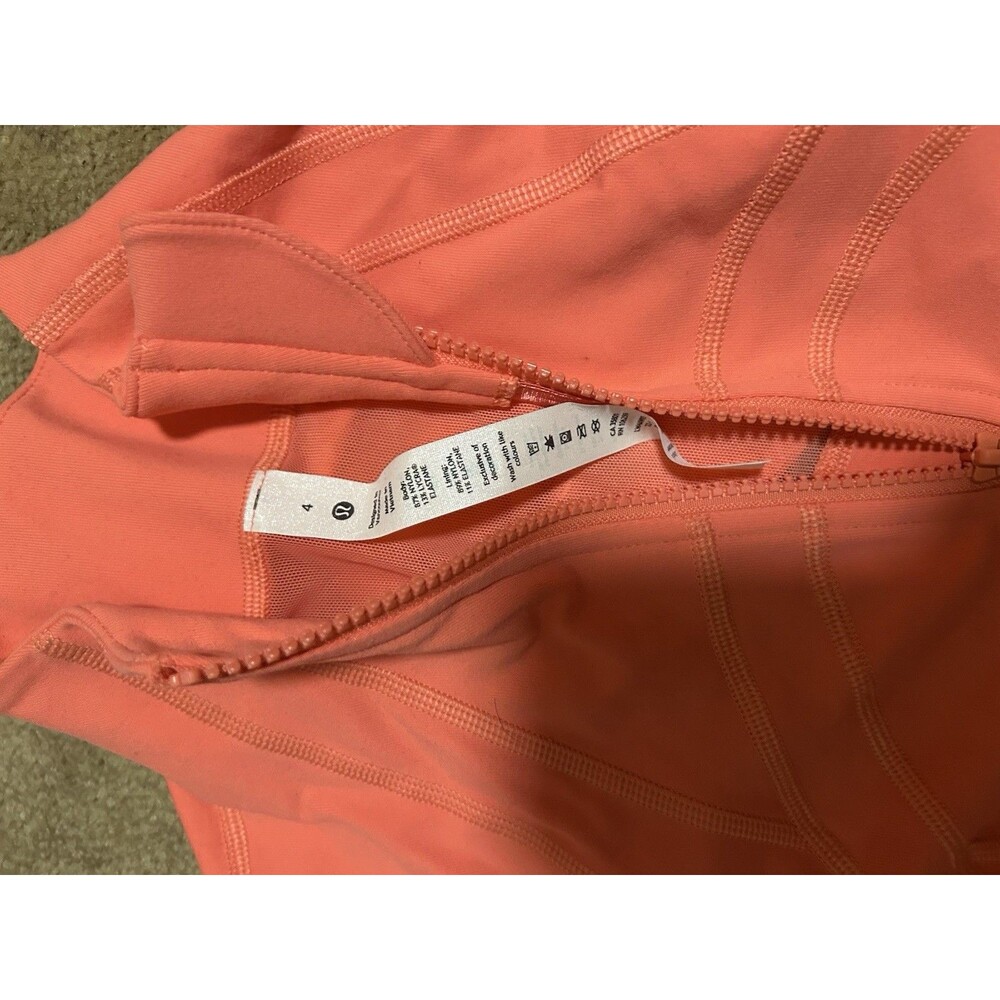 NWT Lululemon Define Jacket *Luon Size 4 Raspberry Cream RPCR - Picture 8 of 10